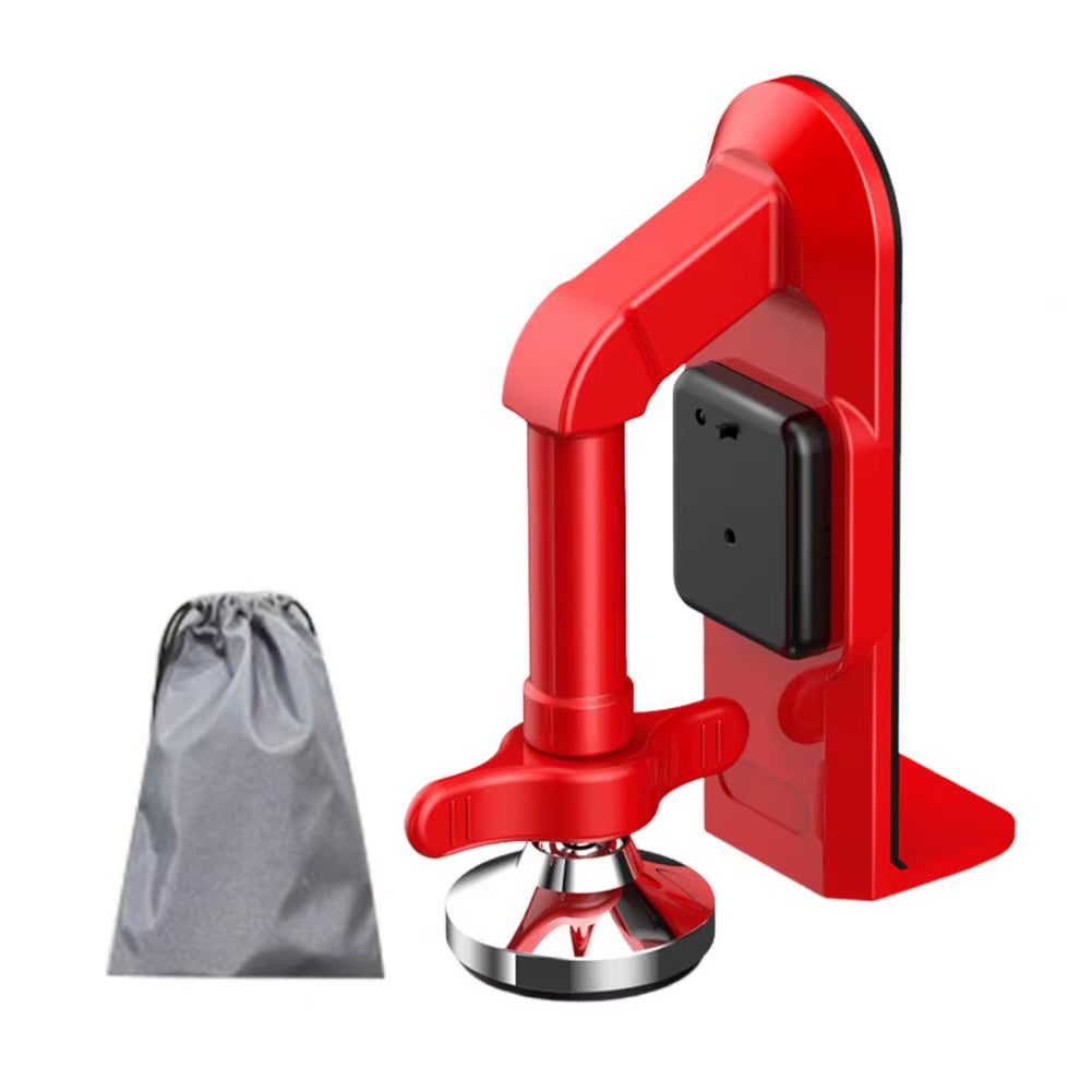 Portable Alloy Door Stopper Alarm for Enhanced Security in Apartments, Hotels, and Travel