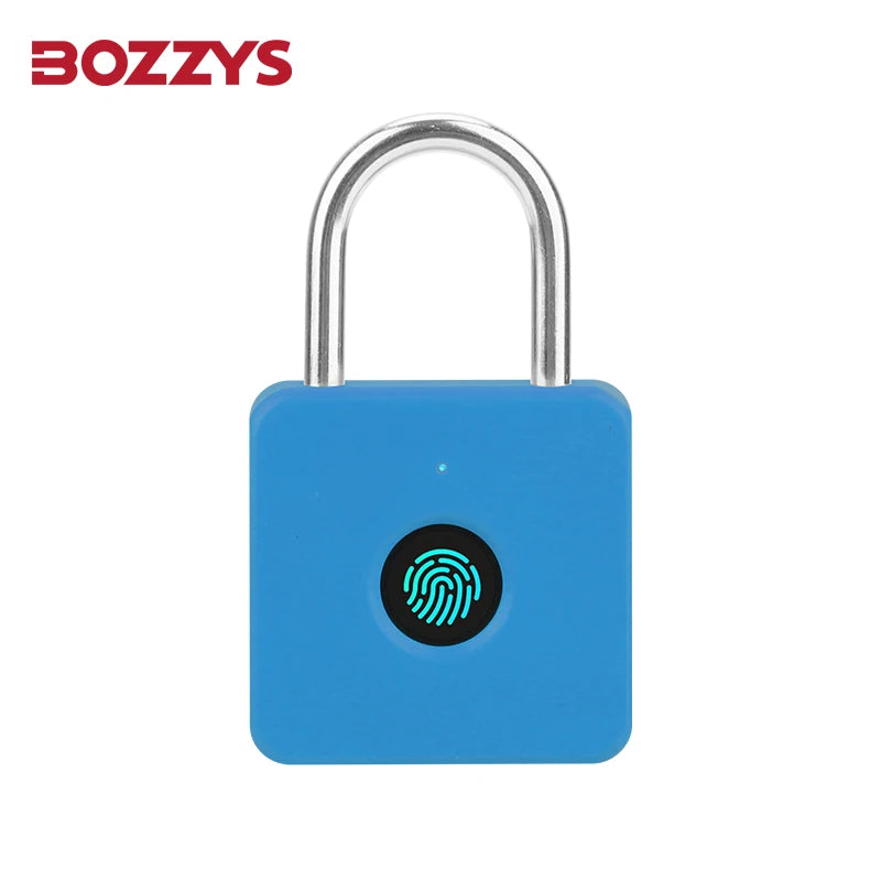 Smart Fingerprint Padlock 0.5S Unlock IP55 Waterproof Type C Rechargeable for Luggage Gym Office Zinc Alloy anti Theft Lock