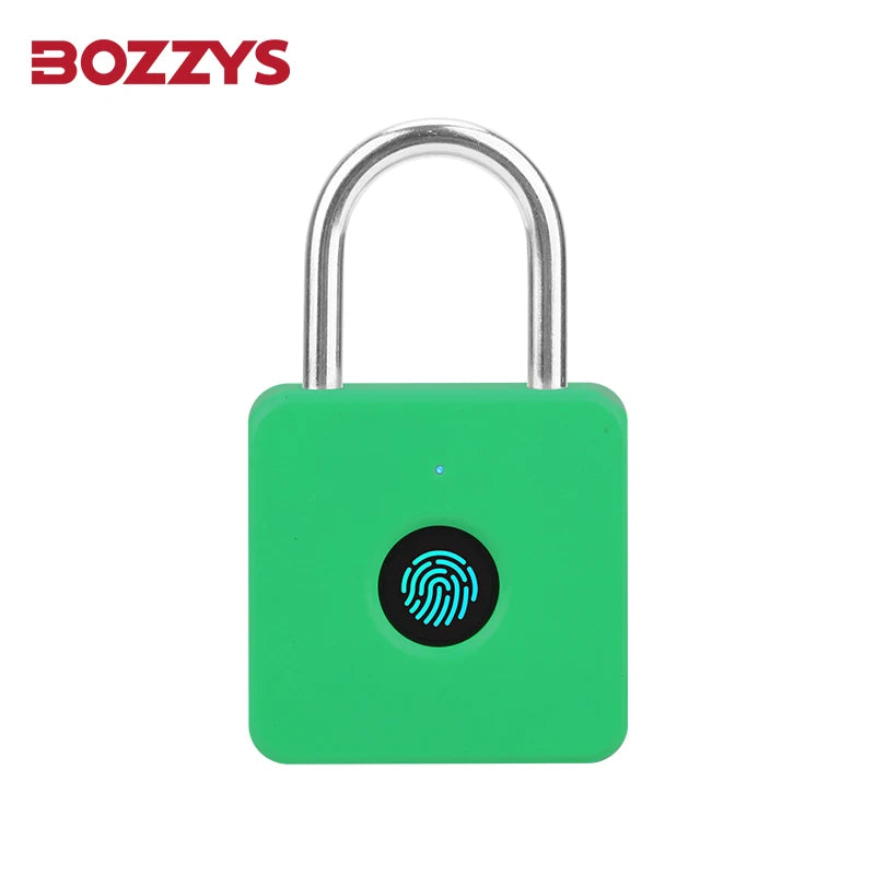 Smart Fingerprint Padlock 0.5S Unlock IP55 Waterproof Type C Rechargeable for Luggage Gym Office Zinc Alloy anti Theft Lock